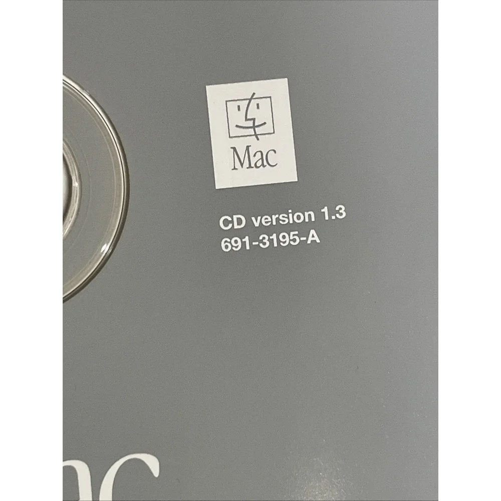 Apple iMac Applications CD version 1.3‎ Macintosh software